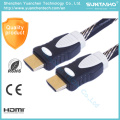 Câble HDMI 3D Ethernet 1.4V de soutien de tresse en nylon